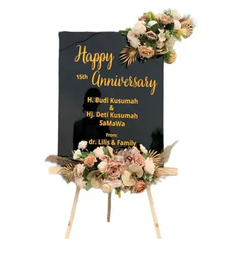 Papan Bunga Akrilik Gadog